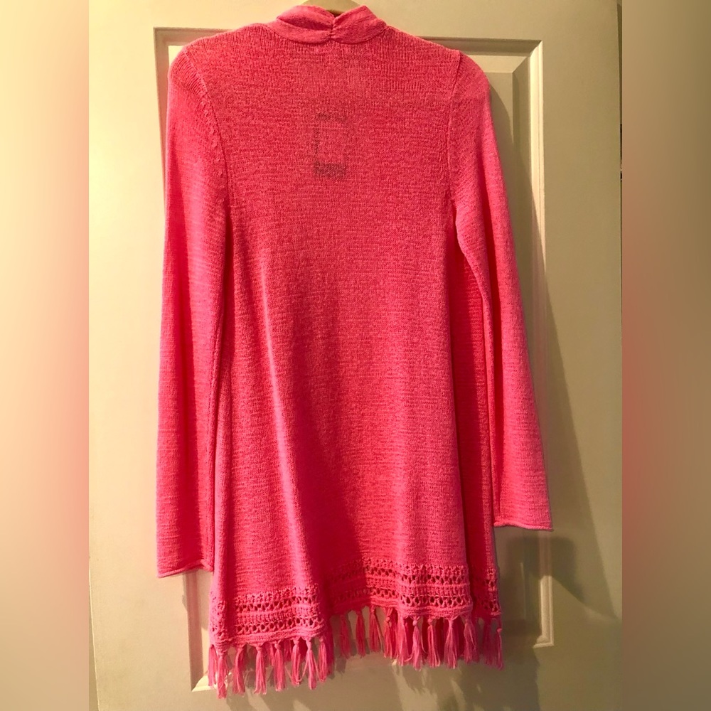 Lilly Pulitzer Juliette Cardigan NWT Size S Pink - Picture 6 of 6
